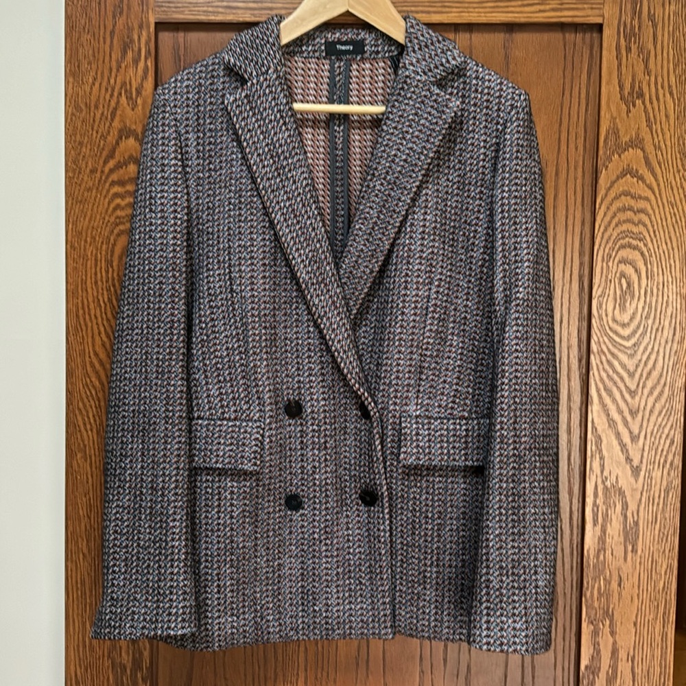 Theory
Piazza Walden Tweed Jacket Size 4